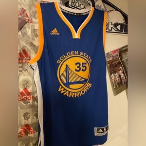 Kevin Durant. Official from 2017-2018. official adidas jersey.